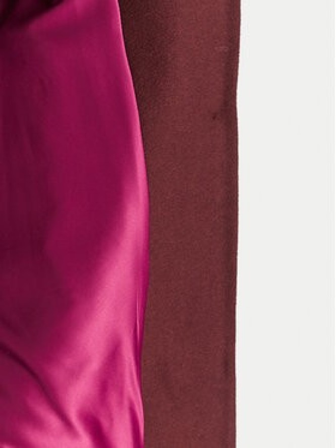 YES LONDON Płaszcz wełniany CD1223ECO Bordowy Regular Fit