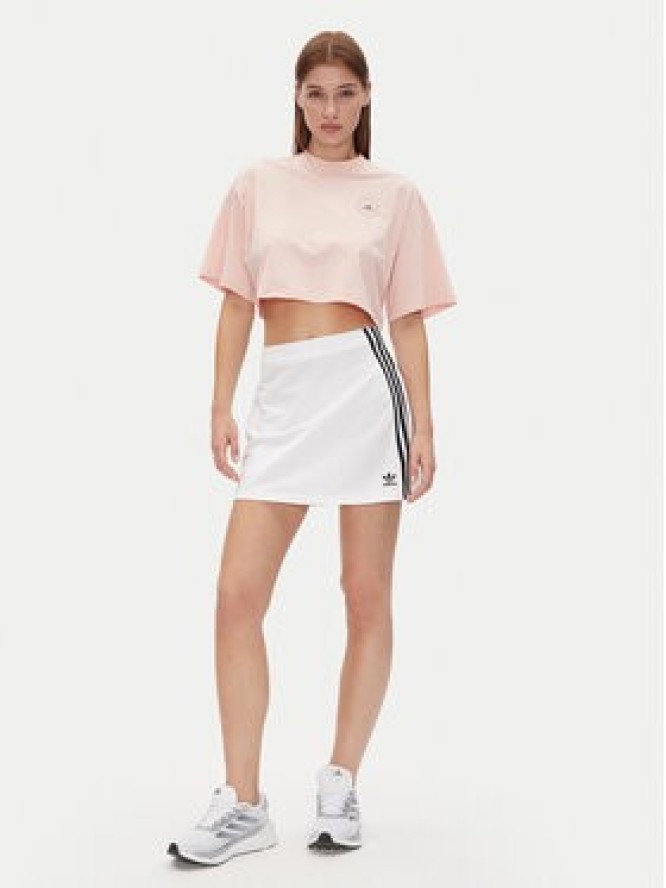adidas by Stella McCartney T-Shirt JJ0081 Różowy Oversize
