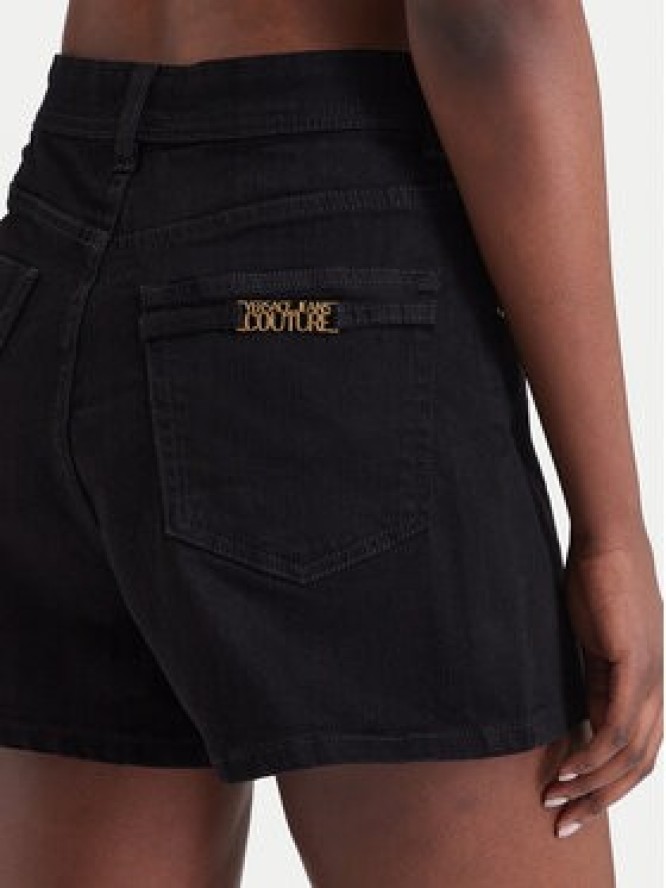 Versace Jeans Spodnie dresowe 80HAD514 Czarny Regular Fit