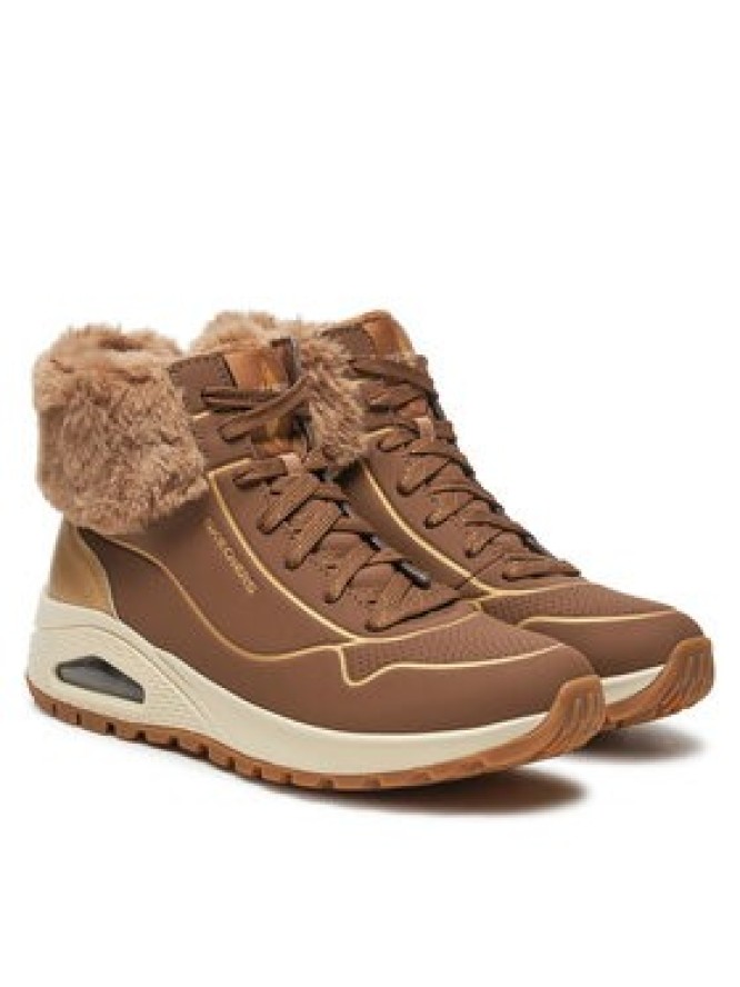 Skechers Trzewiki 167993/TPGD Brązowy