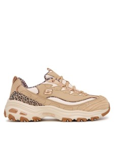 Skechers Sneakersy D'Lites - Wild Charm 150877/TPE Brązowy jasny