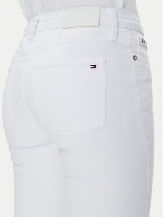 Tommy Hilfiger Jeansy Bootcut Rw White WW0WW44362 Biały Regular Fit