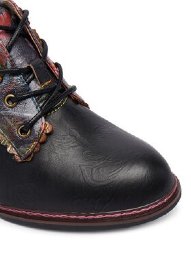 Laura Vita Półbuty Eleao 08 Czarny