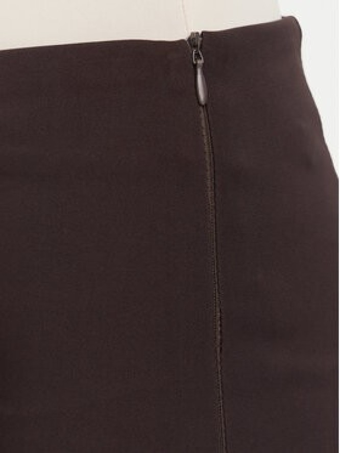 Rinascimento Spodnie materiałowe CFC0130141003 Brązowy ciemny Wide Leg
