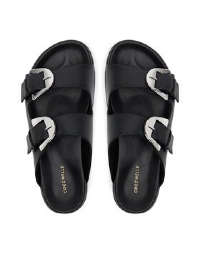 Coccinelle Klapki E4 SOF 17 02 01 Czarny