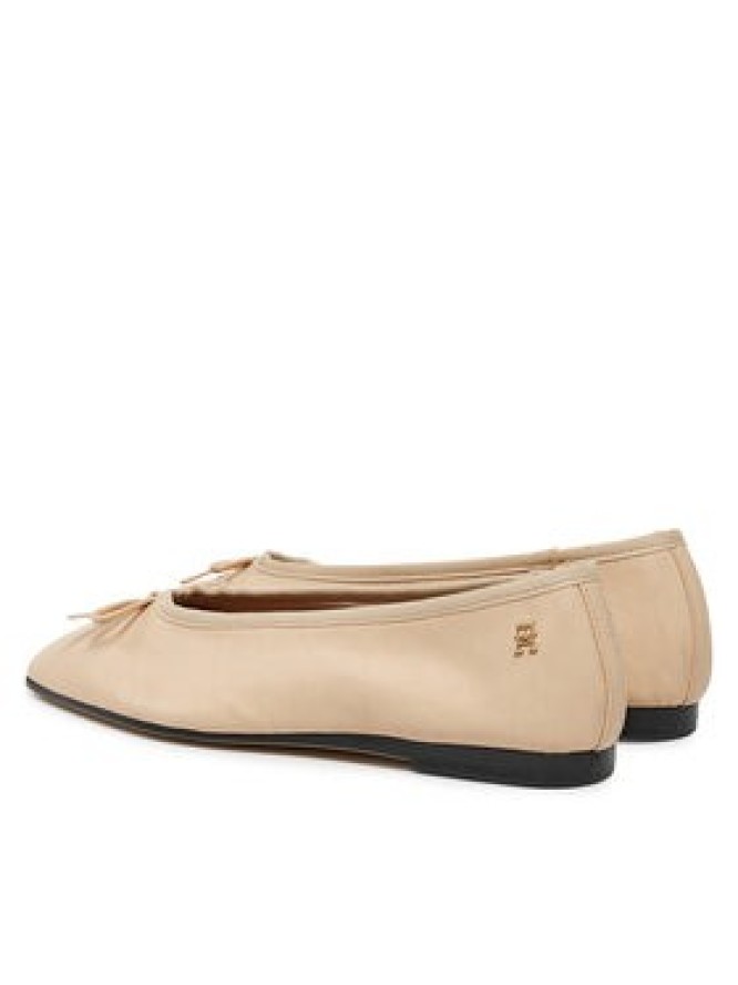 Tommy Hilfiger Baleriny Soft Leather Ballerina Bow FW0FW08355 Różowy