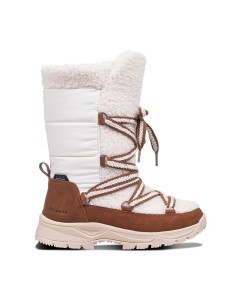 LUHTA Kozaki zimowe "Upea" w kolorze biało-brązowym rozmiar: 40