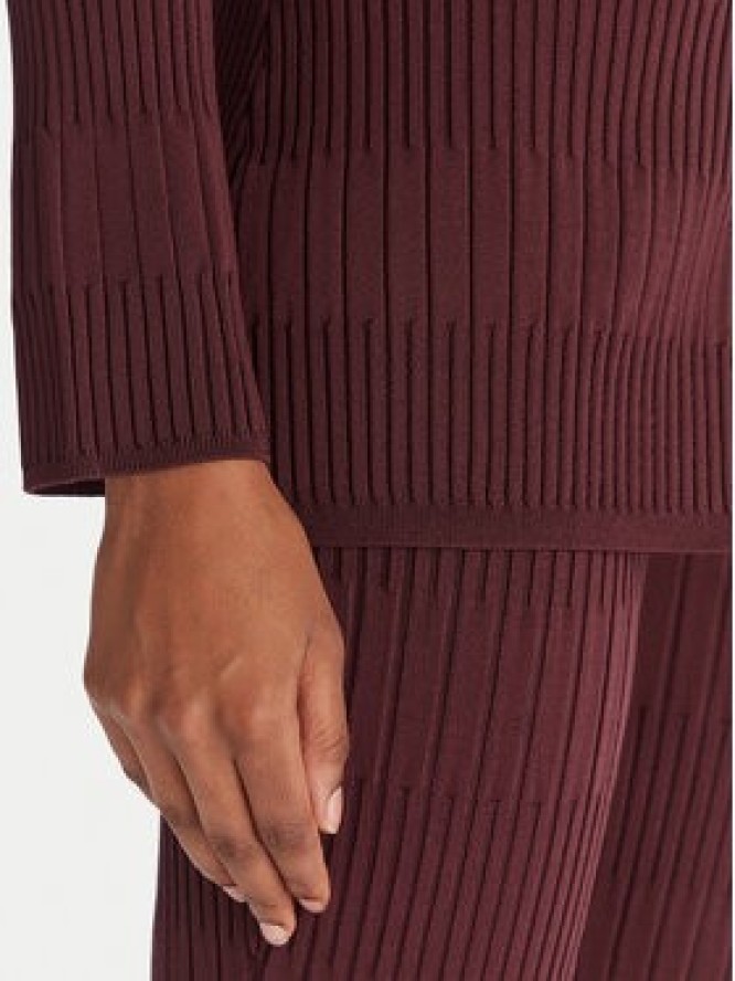 Marciano Guess Spodnie materiałowe 5YGB29 5881Z Bordowy Regular Fit