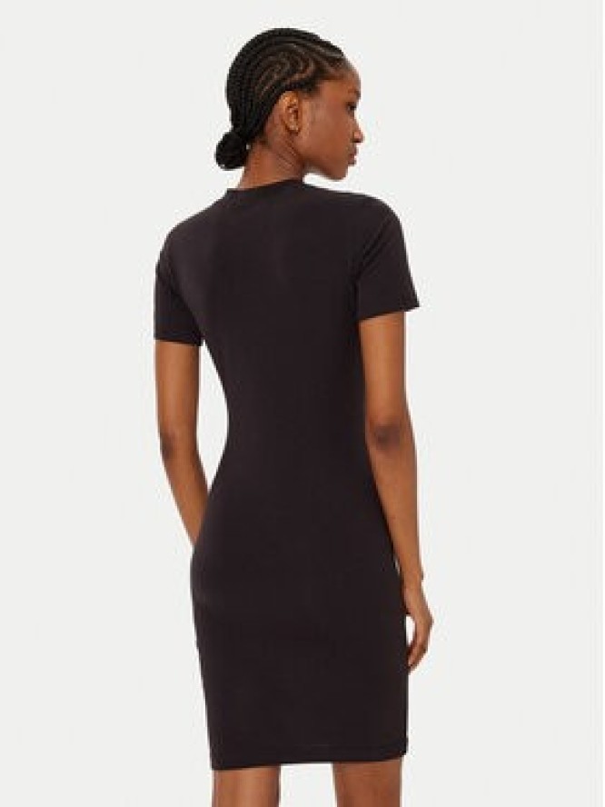 Versace Jeans Couture Sukienka codzienna 78HAOT00 Czarny Slim Fit