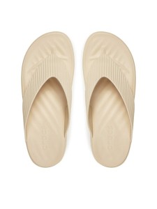 Crocs Japonki Getaway Groove Platform Flip 210700 Beżowy