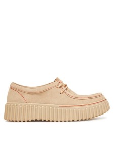 Clarks Półbuty Torhill Bee 26181191 Écru