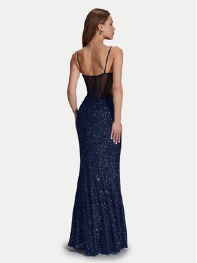 Hey Kyla Sukienka wieczorowa 5AI064HK Granatowy Regular Fit