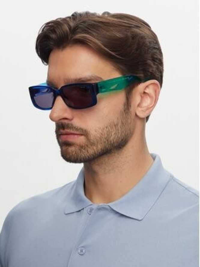 Nike Okulary przeciwsłoneczne Variant I EV24013 410 Niebieski