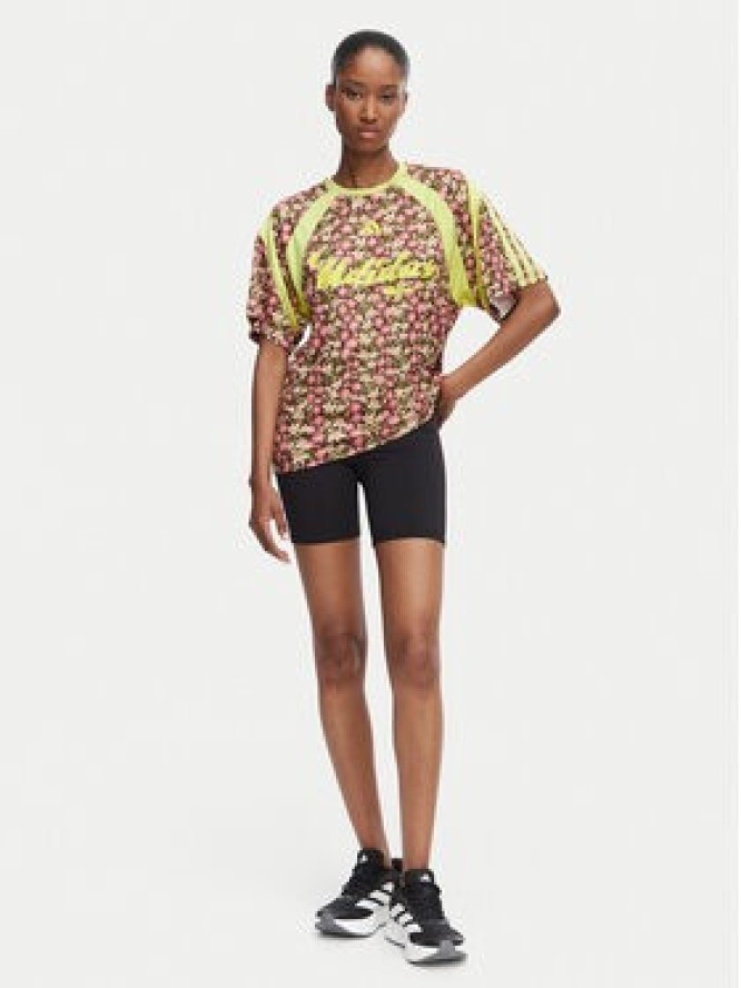 adidas T-Shirt Adidas X Farm Rio House Of Tiro KR0240 Różowy Regular Fit