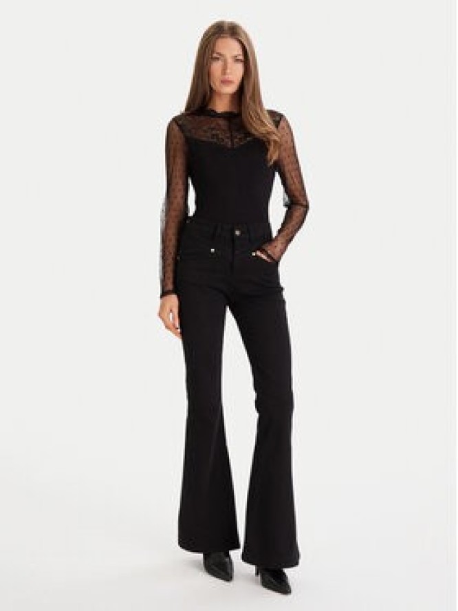 Morgan Bluzka 252-TGLOW Czarny Regular Fit