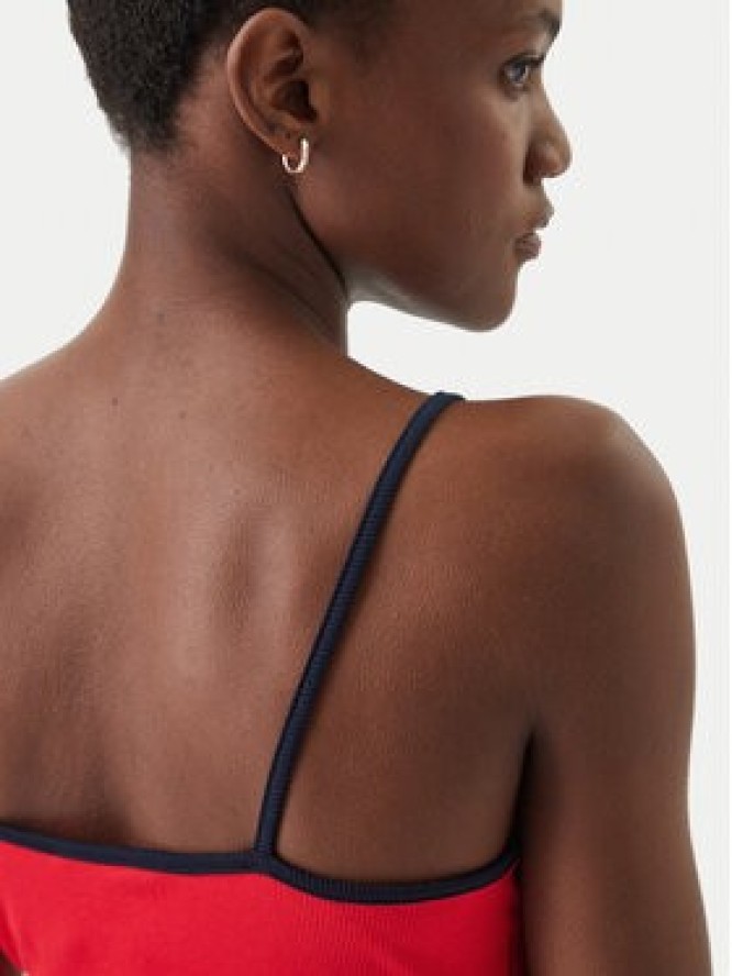 Tommy Jeans Sukienka codzienna DW0DW22335 Czerwony Slim Fit