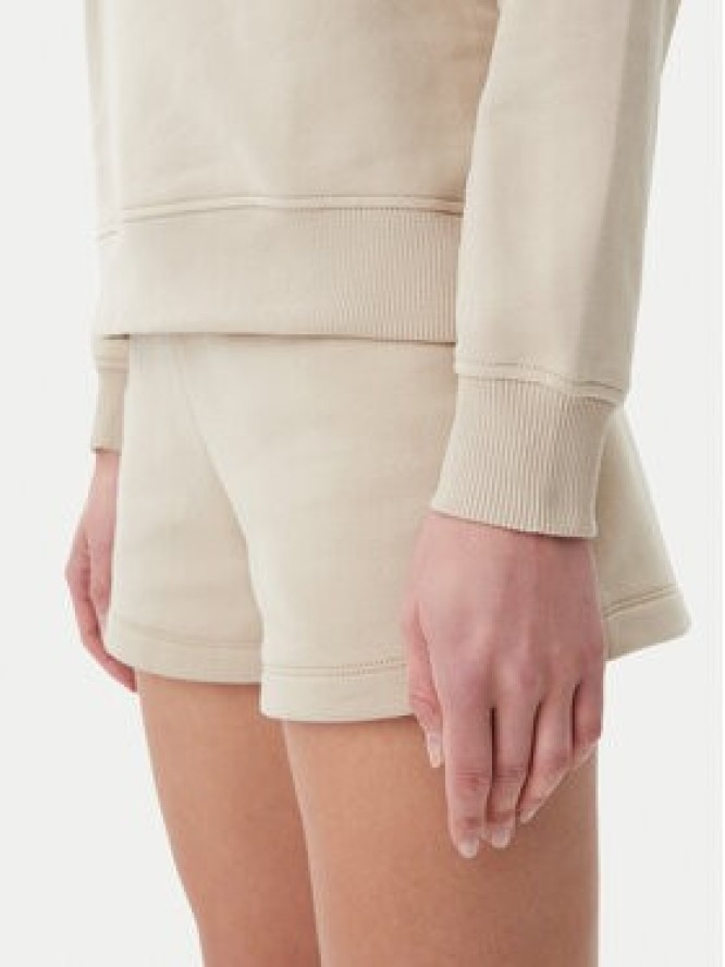 Calvin Klein Jeans Bluza Placed Institutional J20J225364 Beżowy Regular Fit