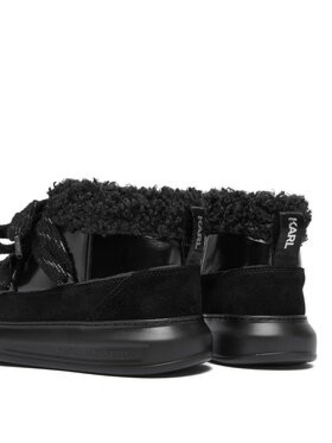 KARL LAGERFELD Śniegowce Kapri Kosi KL44525 Czarny