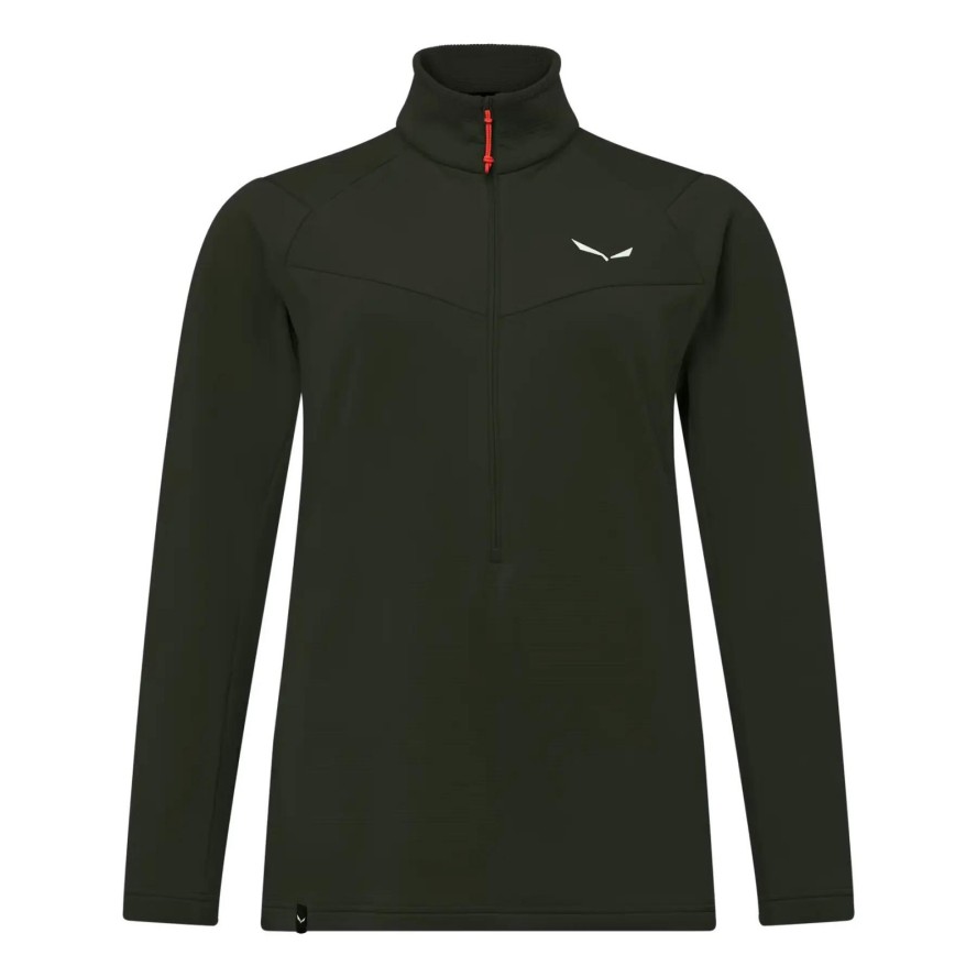 Damski polar 1/2 zip Salewa Puez Cammino