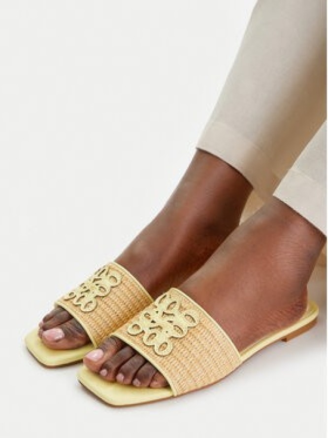 Nine West Klapki CEO-SMRL393661 Beżowy