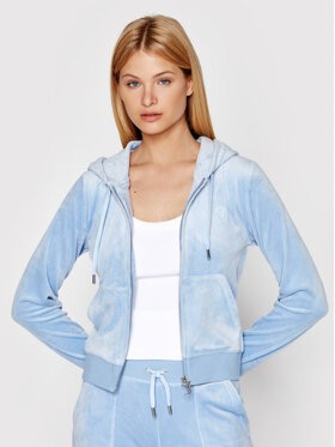 Juicy Couture Bluza Robertson JCAP176 Niebieski Slim Fit