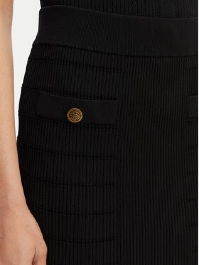 Guess Spódnica ołówkowa W5YD66 Z0130 Czarny Slim Fit