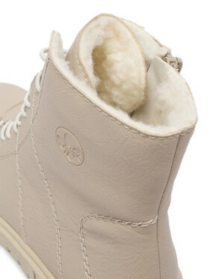 Rieker Trzewiki Y3420-61 Beżowy