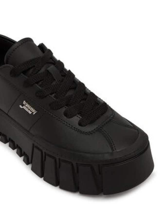 Tommy Jeans Sneakersy Tjw Platform Sneaker Leather Lc EN0EN03165 Czarny