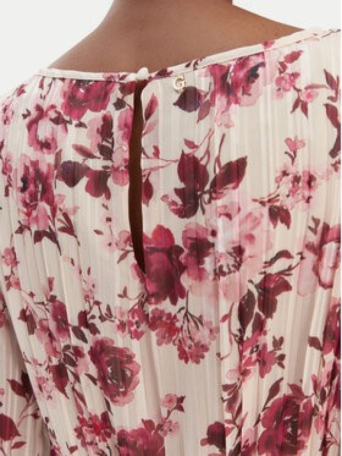 Guess Sukienka codzienna W6RK37 WJ712 Beżowy Regular Fit