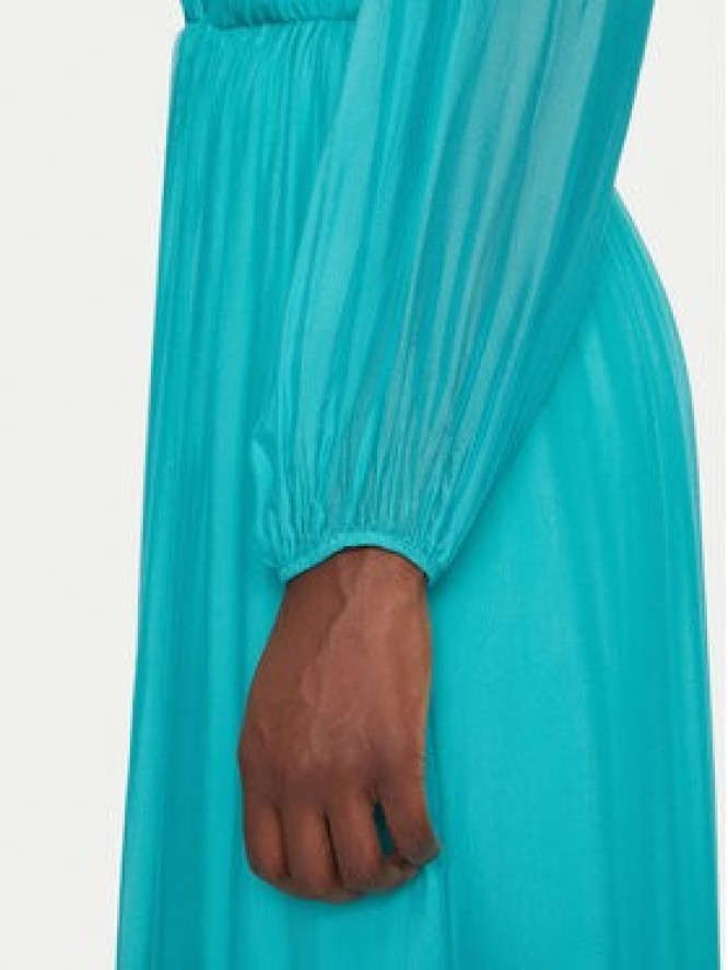 Dixie Sukienka letnia A207W050 Turkusowy Regular Fit