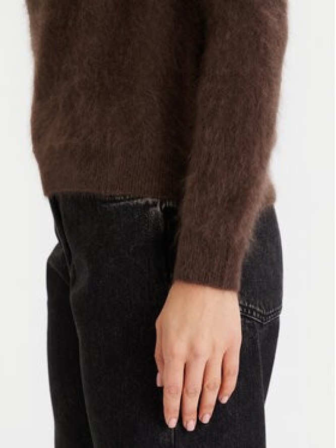 ViCOLO Sweter 22066F Brązowy Regular Fit