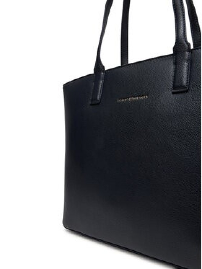 Tommy Hilfiger Torebka Th Logotape Tote AW0AW17449 Granatowy