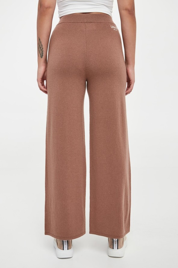 Spodnie damskie wełniane z kaszmirem LIU JO