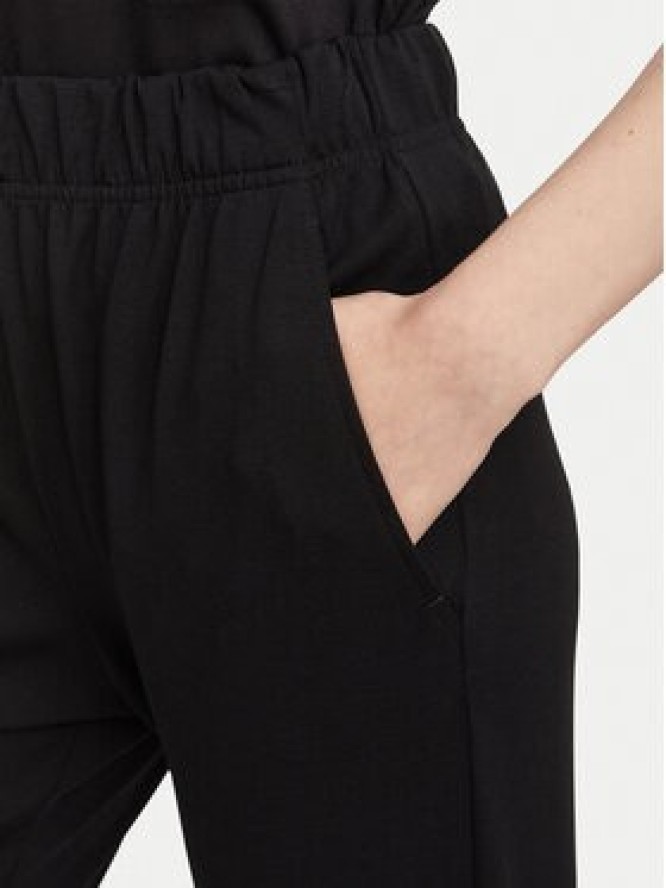 Weekend Max Mara Spodnie materiałowe Elfo 2625786011 Czarny Regular Fit