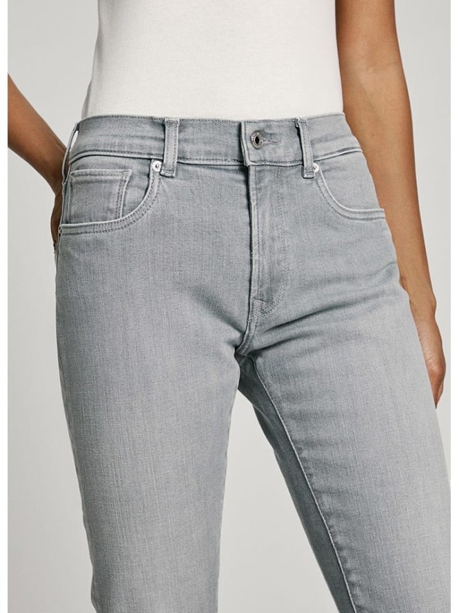 Pepe Jeans Dżinsy - Slim fit - w kolorze jasnoszarym rozmiar: W32/L30