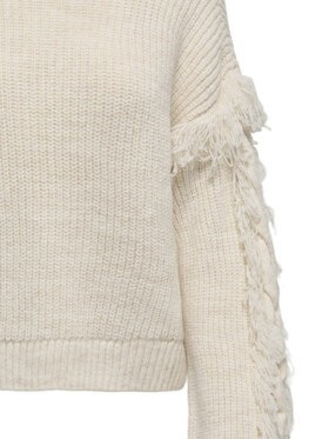 ONLY Sweter Molly 15363467 Beżowy Regular Fit