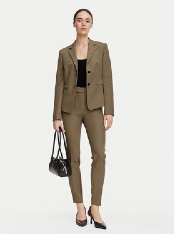 HUGO Spodnie materiałowe Hagonia-1 50539991 Brązowy jasny Slim Fit
