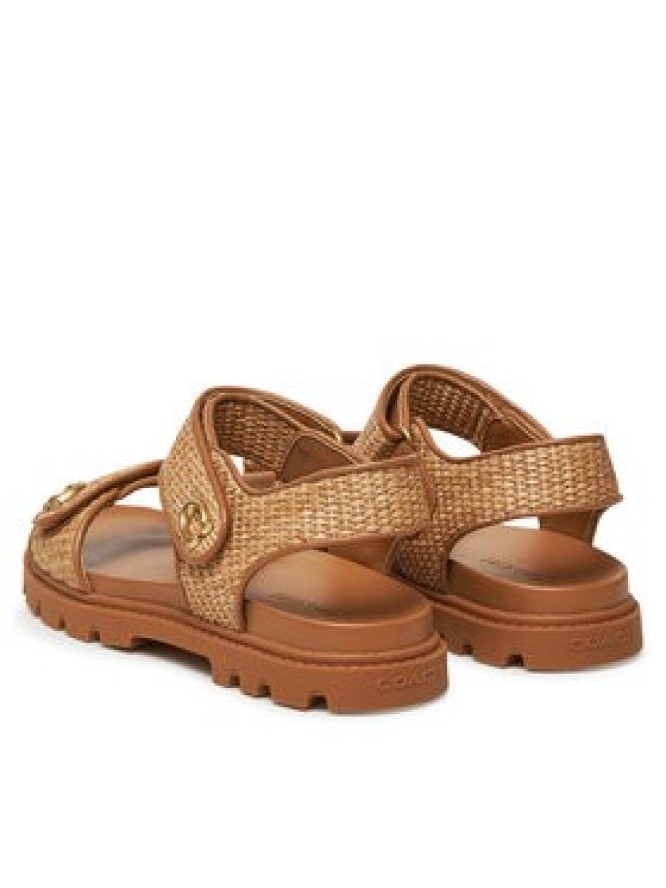 Coach Sandały Brynn CAR55 Brązowy