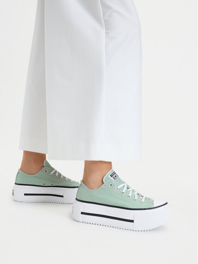 Converse Trampki Ctas Lift Double Stack A18862C Zielony