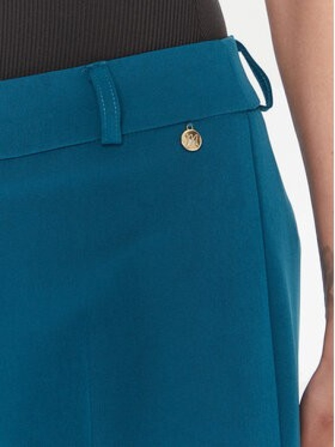 Maryley Spodnie materiałowe 25IB52Z/M17/43LK Turkusowy Regular Fit