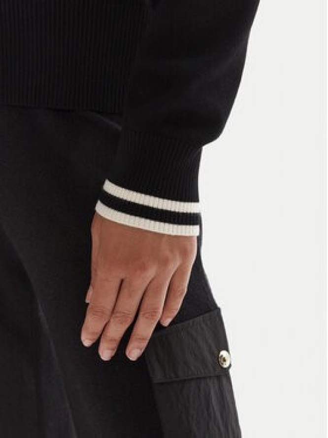 Liu Jo Sport Kardigan TF5032 MS63L Czarny Regular Fit