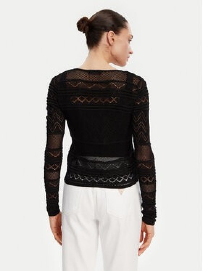 Guess Kardigan W5GR15 Z3E22 Czarny Regular Fit