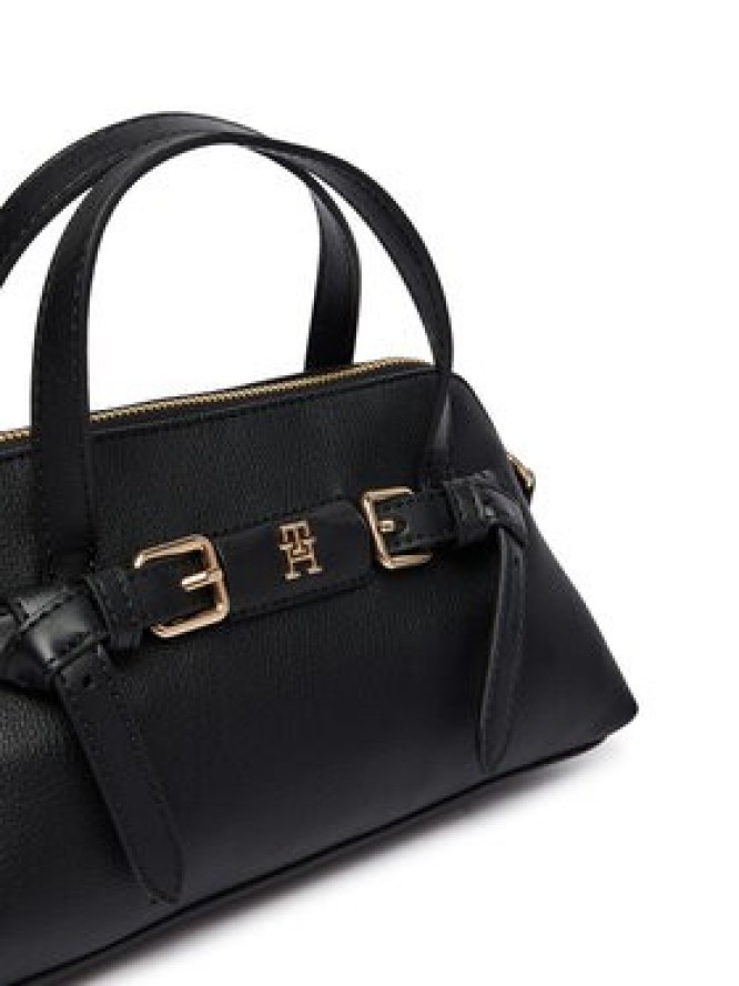 Tommy Hilfiger Torebka Th Buckle Mini Tote AW0AW19034 Czarny