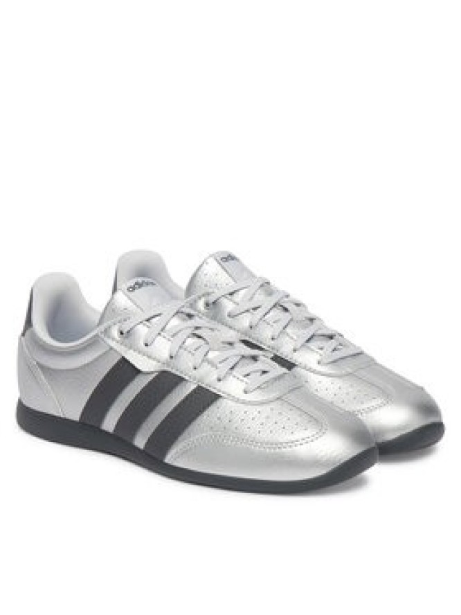 adidas Sneakersy Barreda Lo HQ7384 Srebrny