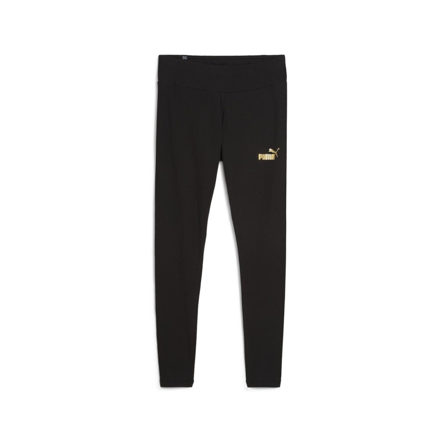 Damskie legginsy ESS MINIMAL GOLD PUMA Black