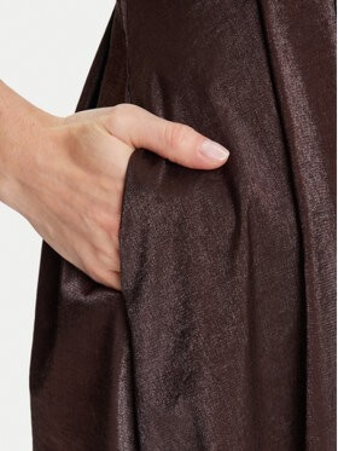 Rinascimento Sukienka koktajlowa CFC0125066003 Brązowy Regular Fit