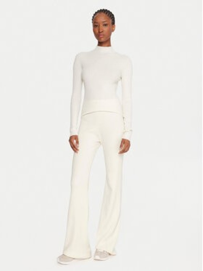 Guess Legginsy V5BB08 Z3JD2 Écru Flare Fit