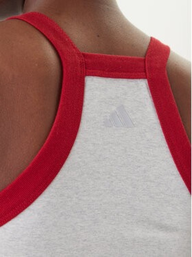 adidas Top 158661 Szary Slim Fit