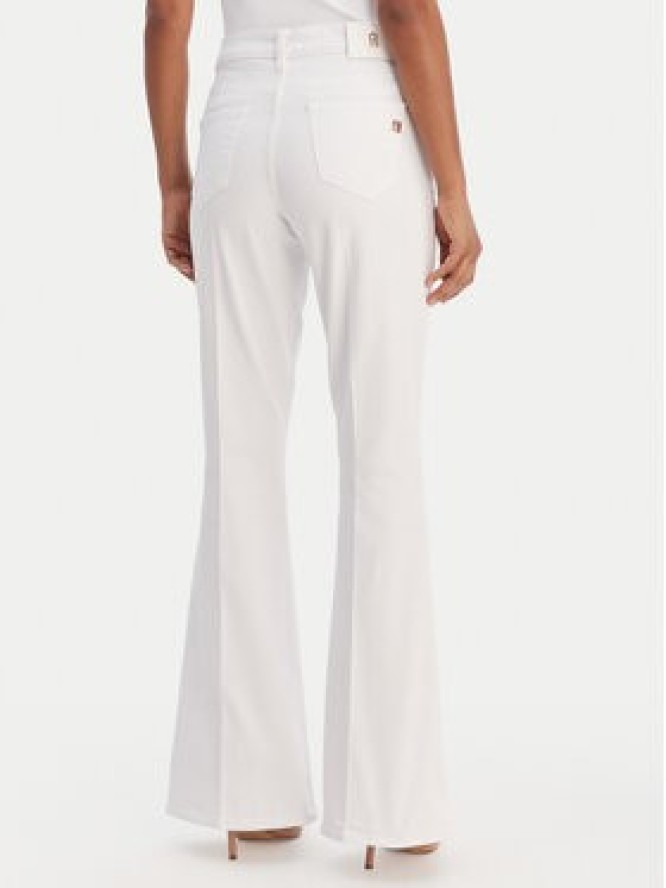 Fracomina Jeansy FP26SVA012W61501 Biały Bootcut Fit