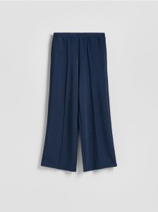 Spodnie z modalem - granatowy